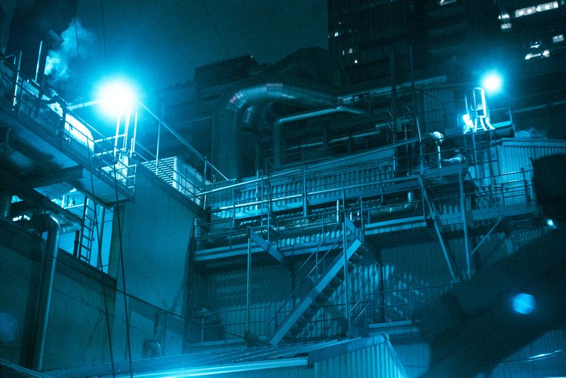 Industrial night