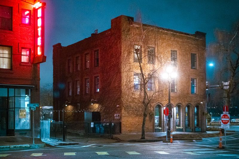 Night corner