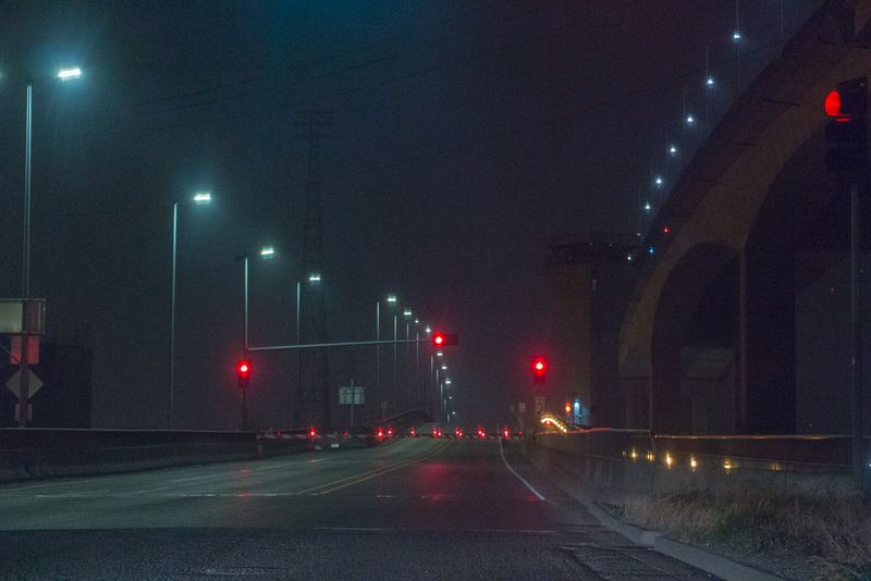 Night road