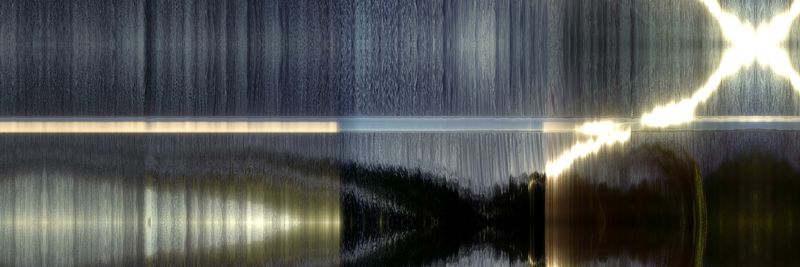 Green Lake, slit-scan