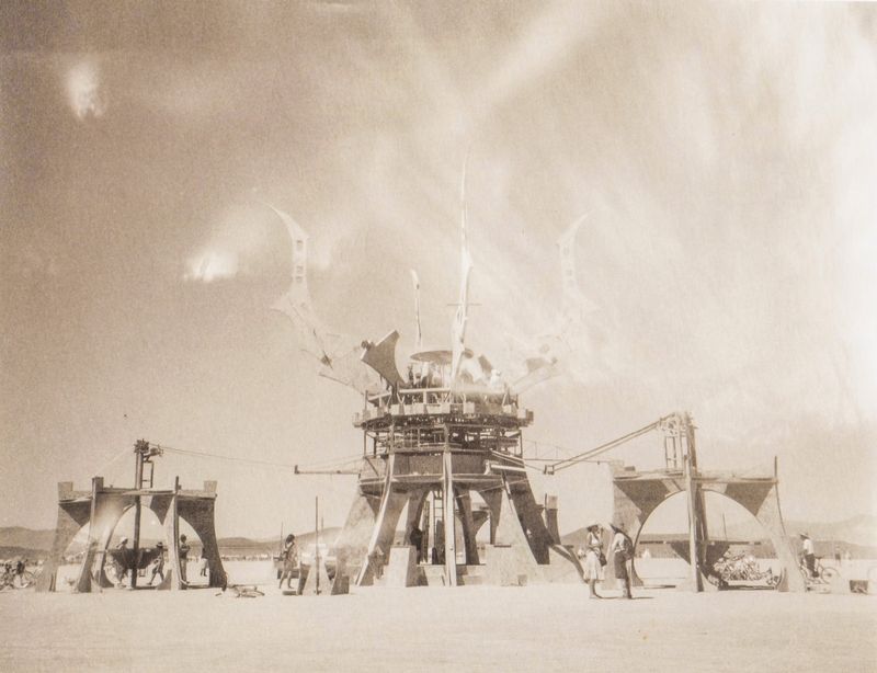 The Machine, Black Rock City, 2006 (Polaroid)