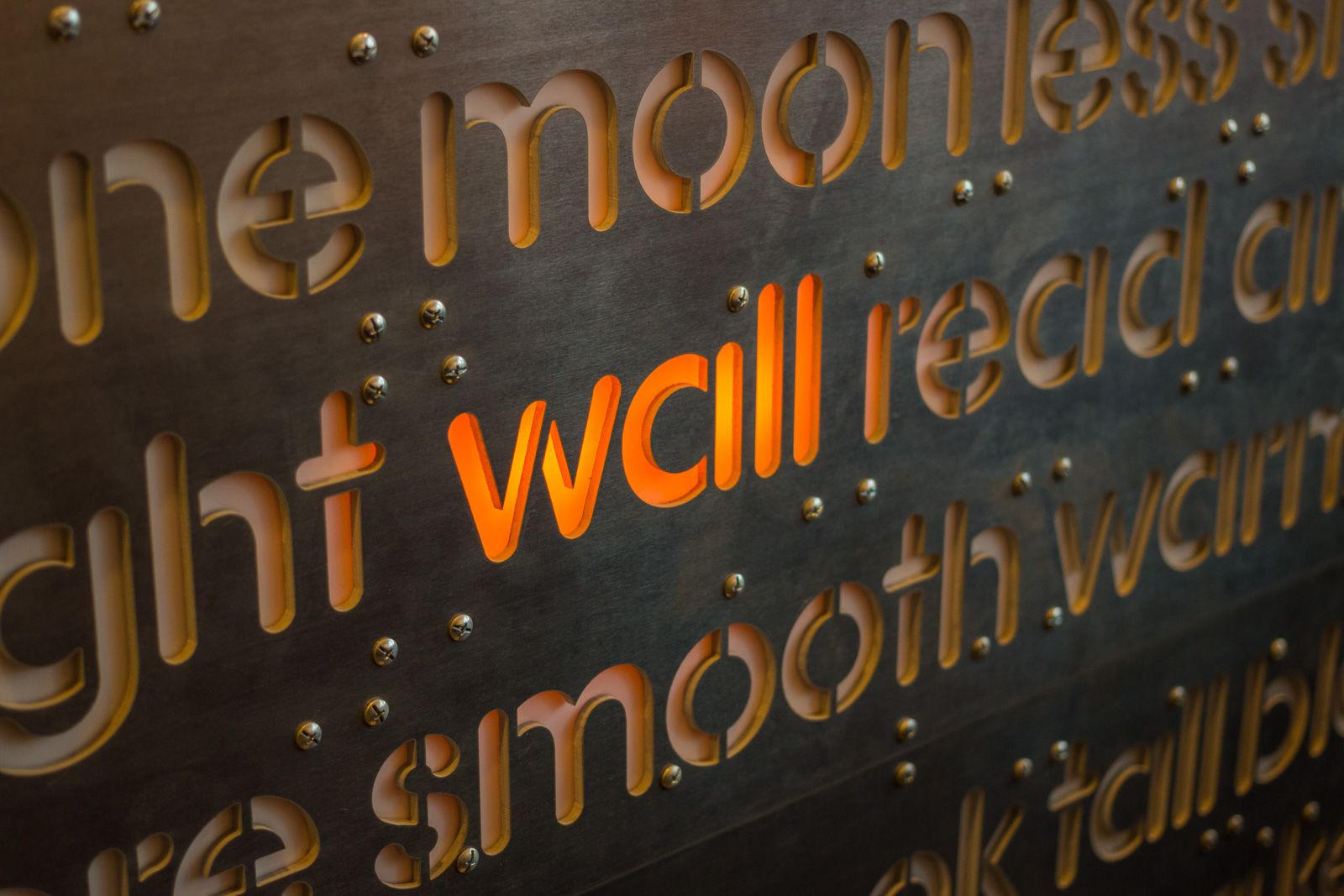 Word Wall, detail